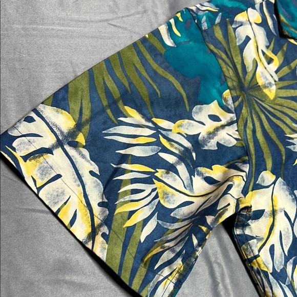 Ralph Lauren Mens Hawaiian printed button down casual floral print size Medium - Picture 7 of 14